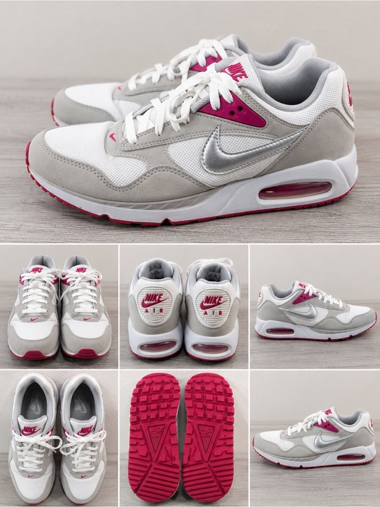 Nike Shoes - Nike Air Max Excee White Gray Pink Women’s Sneakers Size 10 Athletic Running